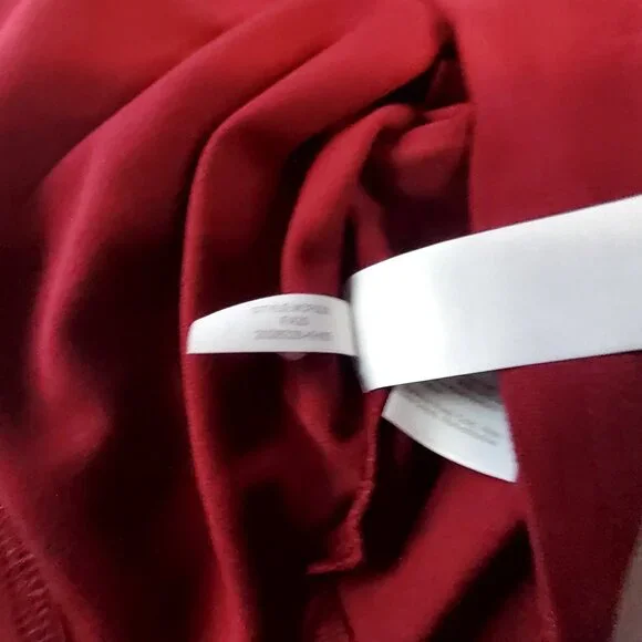 J.Crew Mens Flex Piqué Polo Shirt XL Burgundy Cotton Blend Made In Cambodia - Picture 12 of 12